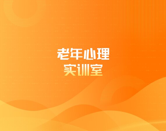 老年心理实训室
