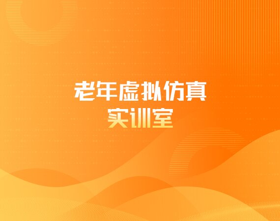 老年虚拟仿真实训室