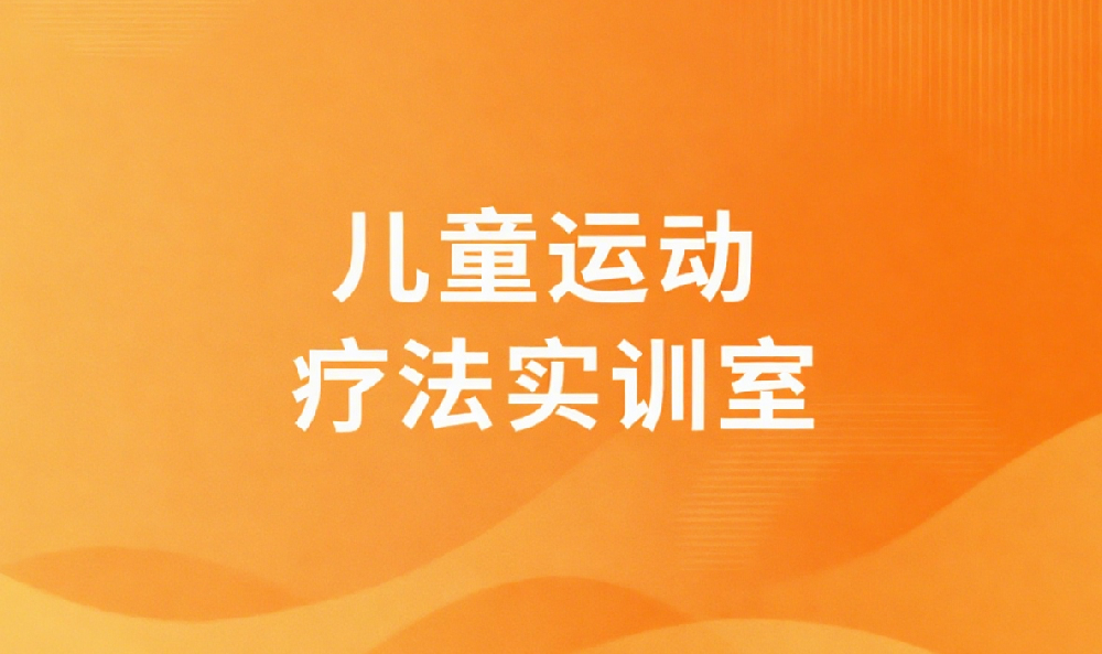 儿童运动疗法实训室